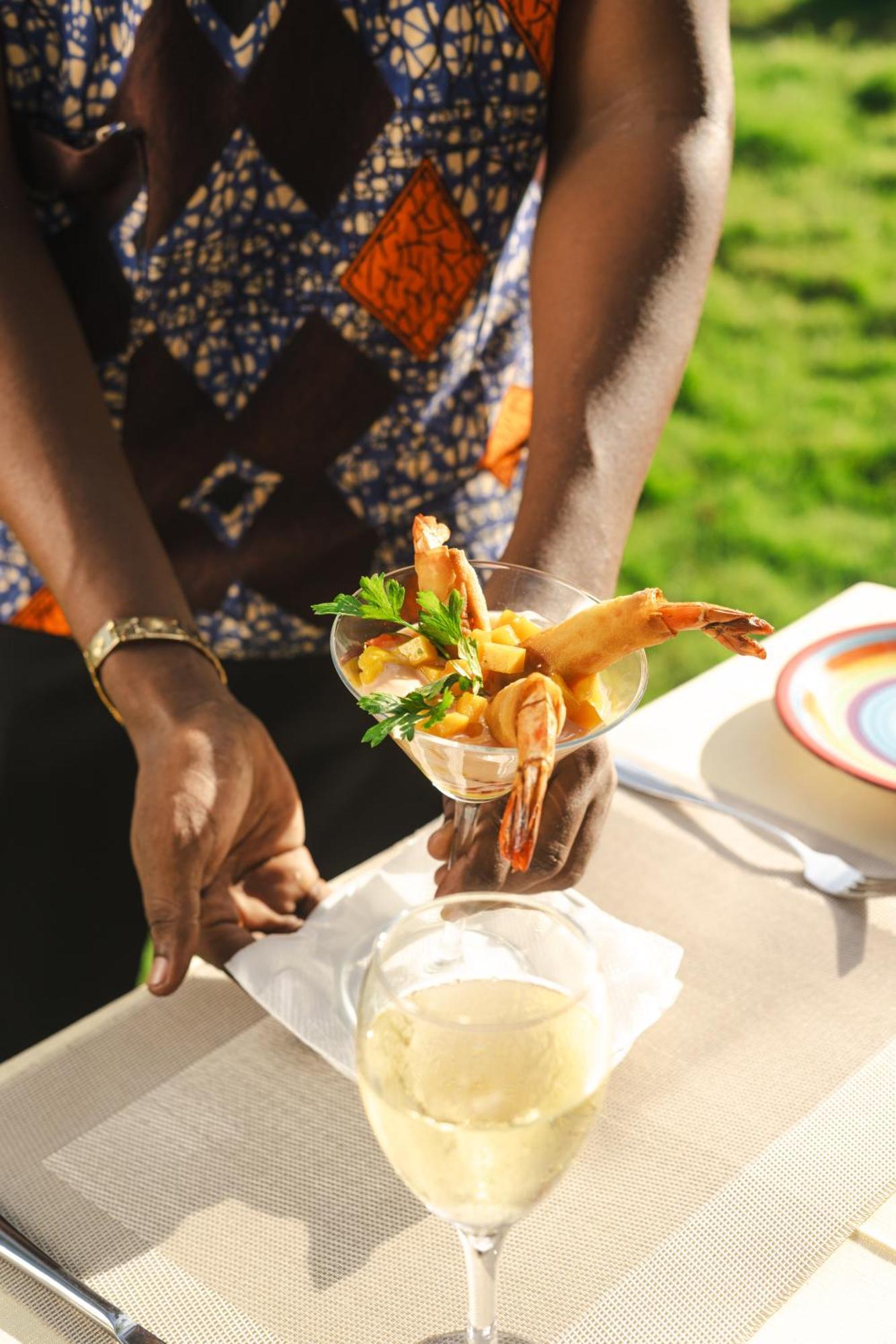 Zanzibella Hotel & Spa Ківенґва Екстер'єр фото A prawn cocktail
