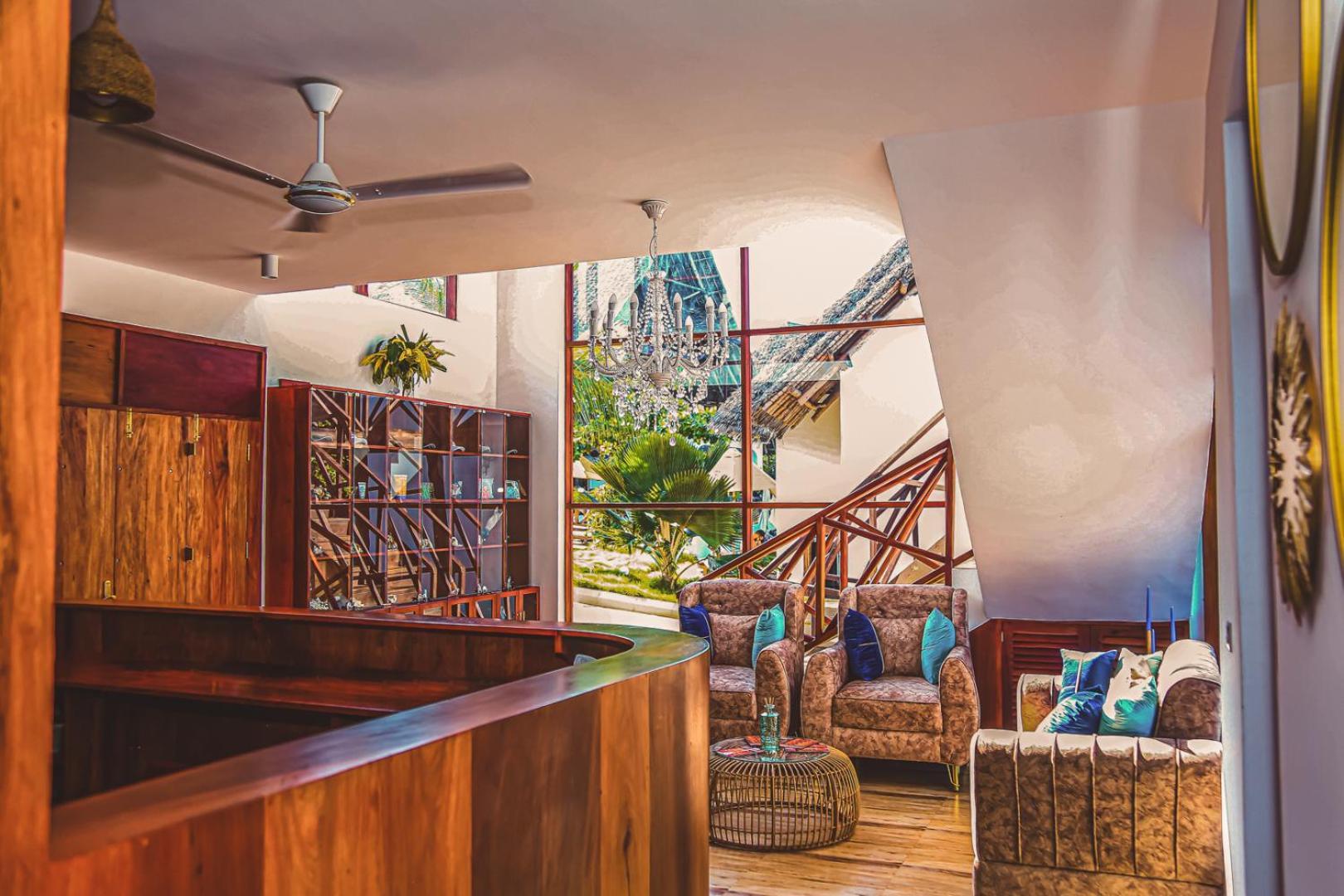 Zanzibella Hotel & Spa Ківенґва Екстер'єр фото The interior of the hotel