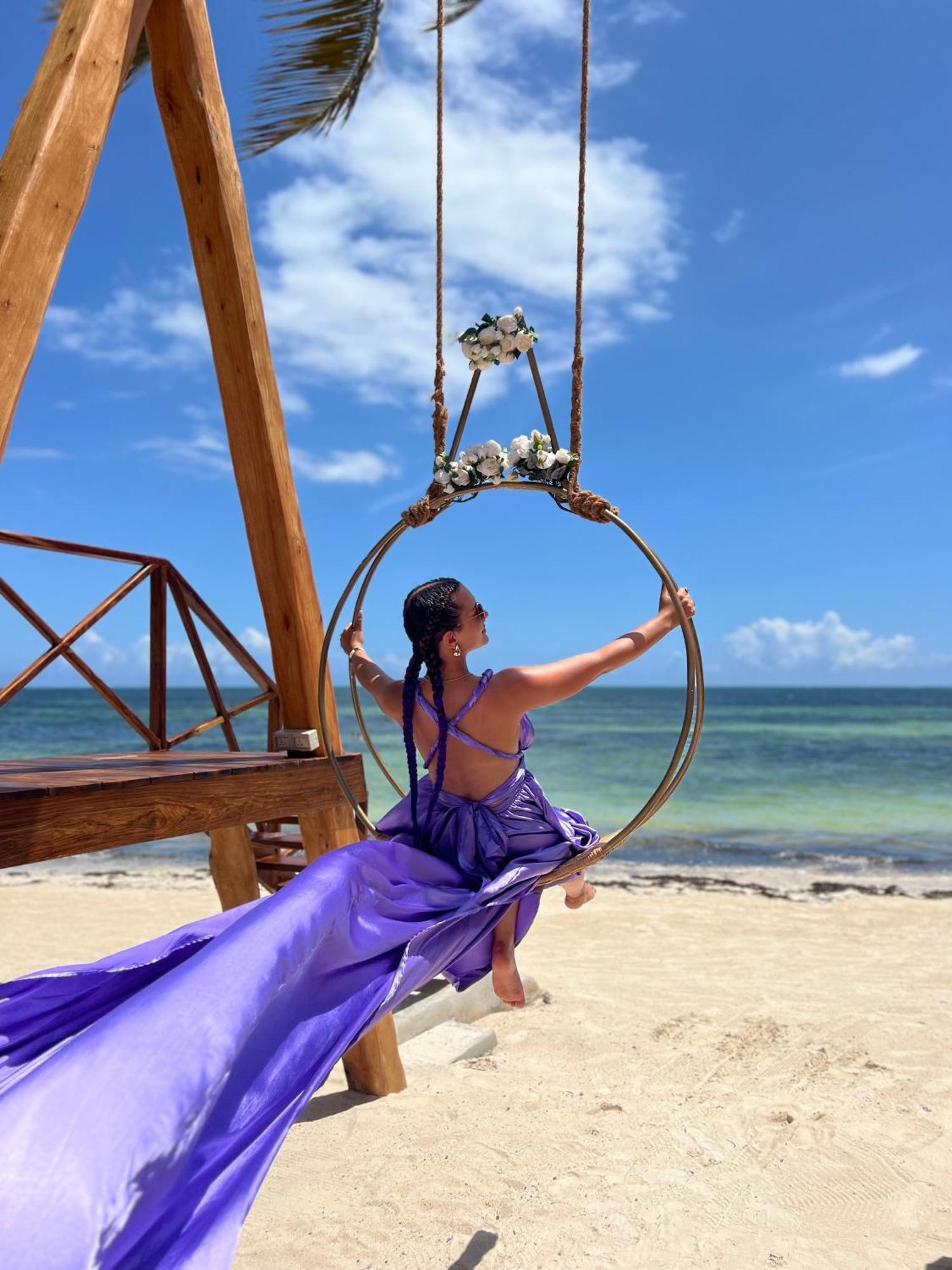 Zanzibella Hotel & Spa Ківенґва Екстер'єр фото Aerial hoop